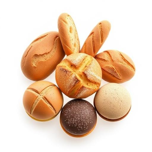 Pães e bolos